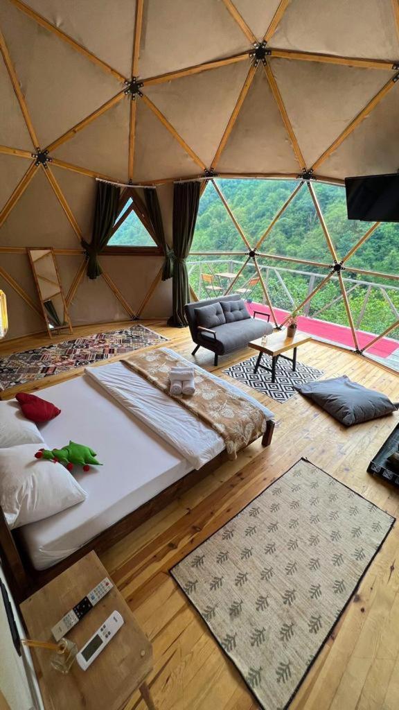 North Dome & Suite Rize Bagian luar foto